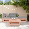 VidaXL Garden Lounge Set 4 Pcs Solid Douglas Wood 3186485