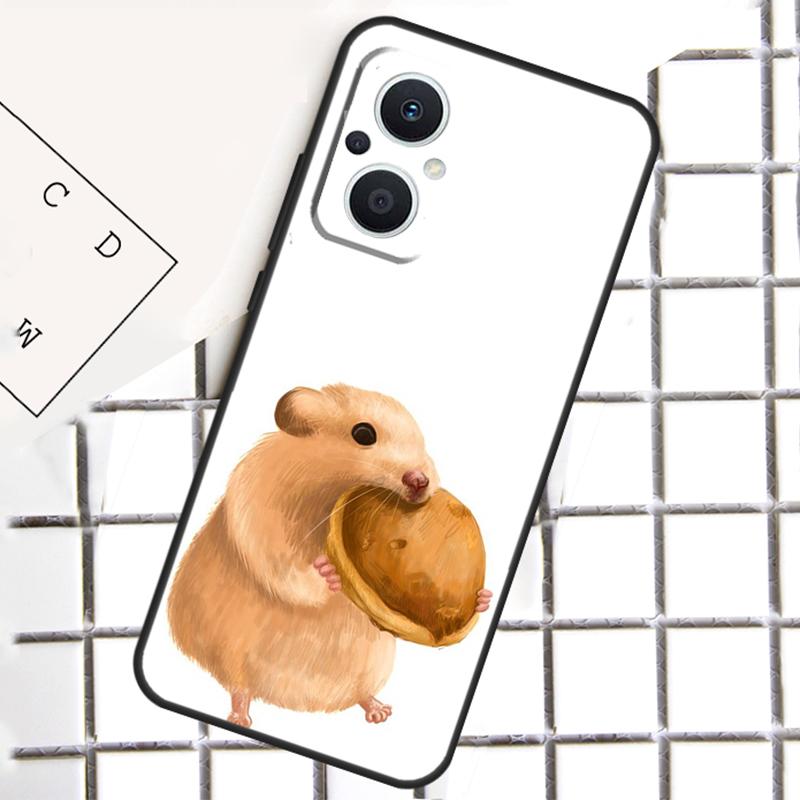 Hamster Guinea Pig For OPPO Reno 8 7 Lite 8T 10 11 12 13 14 Pro 11F 12F 13F 14F OPPO Find X9 X8 X5 X6 Pro Case