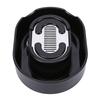 Manual Beard Trimmer Rinser Push Type Quick Cleaning Universal Shaving Tool Rinser Cleaner Black