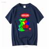 Krylon Lizard Softstyle T Shirt long or short sleeves vintage Washed homme designer clothes Stretched Versatile Unisex Soft