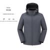 Men's 75D Unisex Fleece Softshell Hooded Mountaineering Jacket