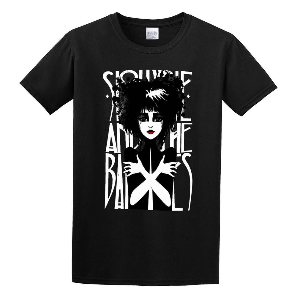 Men#039;s Siouxsie Sioux and The Banshees Print Tees Short Sleeve TShirt SU64 Unisex T-Shirt XXXXL