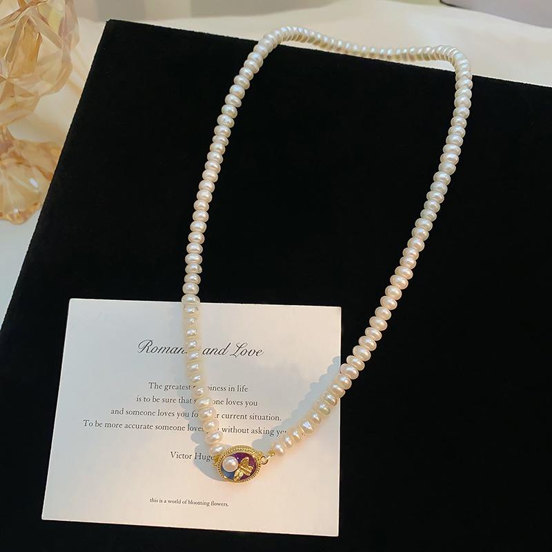 Super Hohe Qualität 100% Natürliche Süßwasserperle 14K Gold Filled Damen Kurze Kette Choker Halskette Kein Verblassen Hochzeitsgeschenke