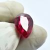 Natural Red Ruby Loose Gemstone 8.85 ct Color Brilliant Pear Cut for Jewelry Making and Crafts