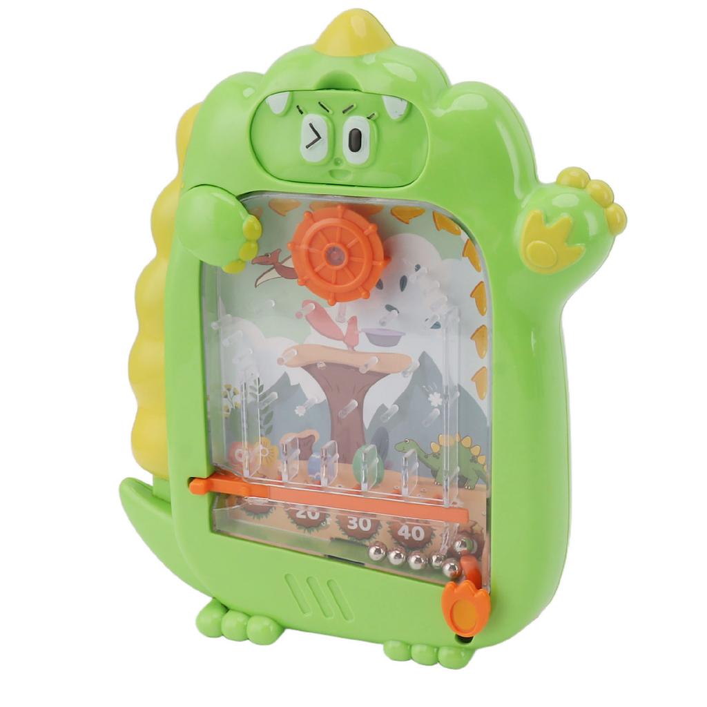 Magnetic Drawing Board Erasable Double Sides Dinosaur Puzzle Pinball Game Toy for Kids Green
