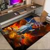 1pc Patriotic Theme Statue of Liberty Carpet Rug for Living Room Bedroom Home Sofa Decoration,Kids play Non-slip Floor Mat