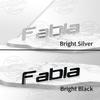FSNK8 3D Car Decor Fender Emblem Trunk Decal Sticker For Skoda 4x4 Kodiaq Superb Octavia Karoq Kamiq Yeti Karoq Fabia Accessories