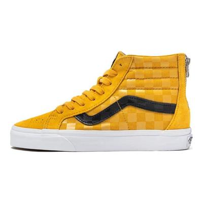 Sk8 Stílusos Alkalmi Magasszárú Gördeszka Cipők Uniszex Sneakerek Sárga VN0A5KRCF3X
