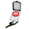 Hiking Survival Compass Adjustable Tilt Angle Precision Compass with LED Light Mirror for Backpacking Camping