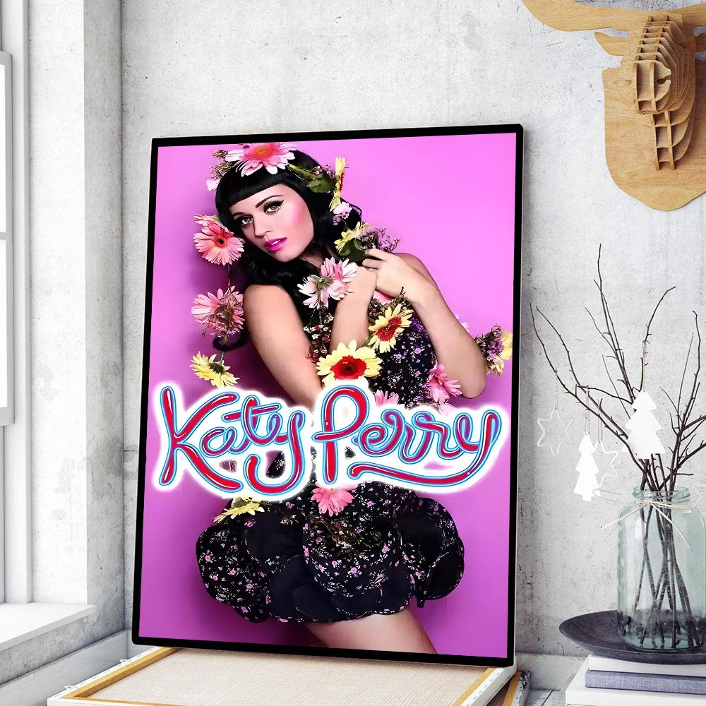 

Певица Кэти Перри Аниме Постеры Липкая Белая Бумага Наклейка DIY Комната Бар Кафе Кавайный Декор Комнаты 21cm×30cm NoFrame