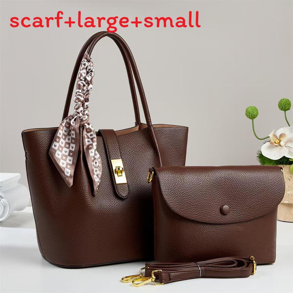 Crossborder Style Mother Bag With Pu Leather Water Bucket Design For Daily Use