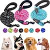 Pet Supplies, Pet Leash, Nylon Reflective Round Rope,Large and Medium-Sized Explosion-Proof Punching Dog Rope, Dog Walking Chain