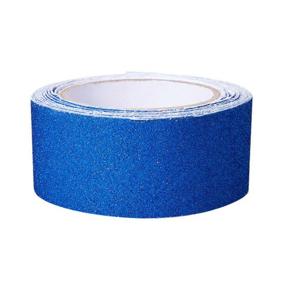 

PVC Frosted Tape Waterproof Anti-skid Stairs Steps Floor Safety Sticker Strip синий