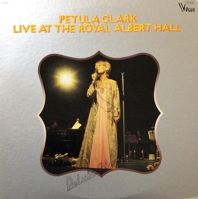 LP Record PETULA CLARK  Live At The Royal Albert Hall YX4045 VOGUE Japan Obi Pop Used