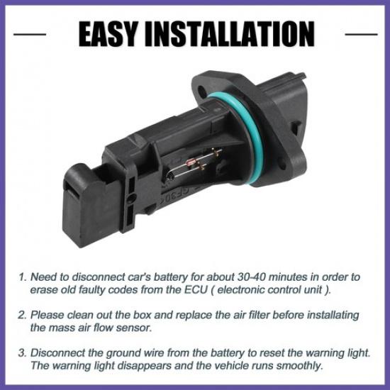 Car Mass Air Flow Sensor No.0281002554 For Kia Carens II 2.0 CRDi 02-06