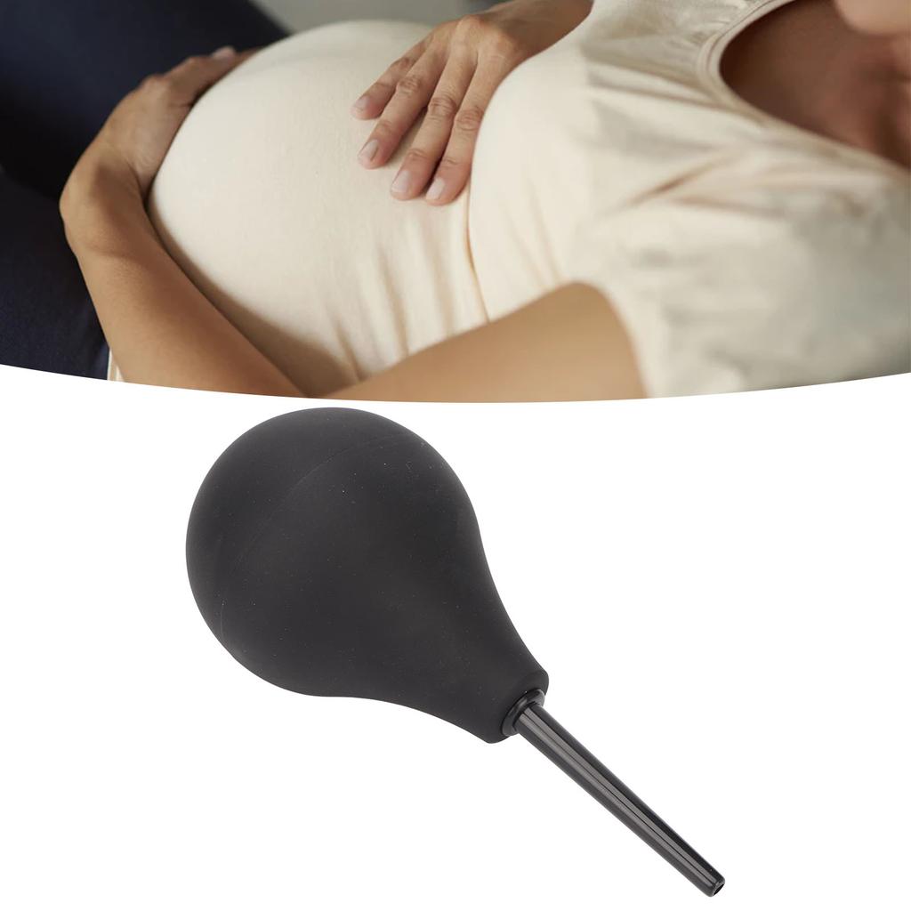 224ml Einlaufballon Silikon Sicher Flexibel Einlaufballon Reiniger für Frauen Postpartal Schwarz