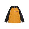 Logo Printed Casual Color Block Hooded Jacket Men Jackets Black Yellow A2BV4-P56
