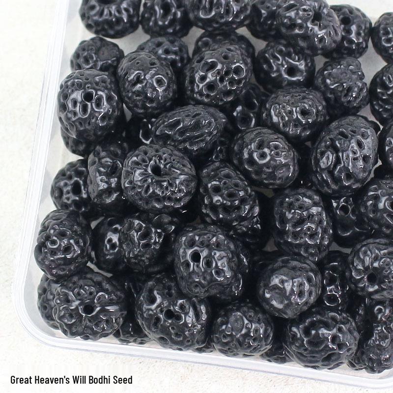 Vajra Star Moon Bodhi Beads - Raw Loose Beads for Handmade DIY Jewelry