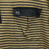 PIA SPORTS Border Pattern Short Sleeve Polo Shirt 4 Yellow Men's Used