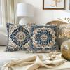 Retro classic floral pattern printing pillowcase ethnic style home furnishing room decoration pillow cover sofa cushion cover