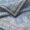 Cotton Jacquard Handkerchief For Men Soft Quick Drying Classical Pattern Pocket Square Hankie For Grooms Weddings Party