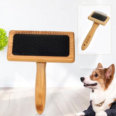 Effective Stainless Pin Pet Cleaning Comb Dog Massage Bath Brush Fur Cleaner Cat Hair Grooming