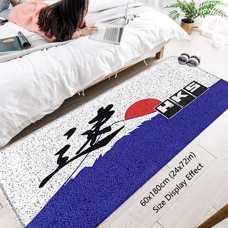 Floor Mat Non-slip Foot Rug for Entryway HKS Power Hallway Carpet Kitchen Water Absorbed Rugs Fluffy Bedside Mats Home Decor