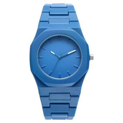 Herren Stylische, Stilvolle, Wasserdichte, Harzarmband Analog Quarz Uhr mit Achteckigem Design - Perfektes Geschenk für Geburtstage, Jahrestage, Weihnachten und