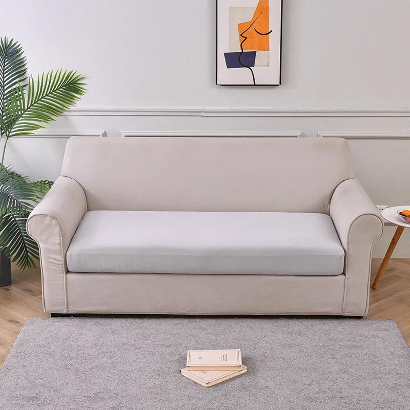 

1 шт. эластичный чехол для дивана и сиденья для гостиной, чехол для дивана для домашних животных, детей, L-образный комбинированный шезлонг, съемный домашний декор 1pc Back Cover