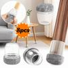 8pcs Resilient Furniture Feet Pad Non-slip Chair Leg Silent Mat Chair Leg Protector Pad  Tables