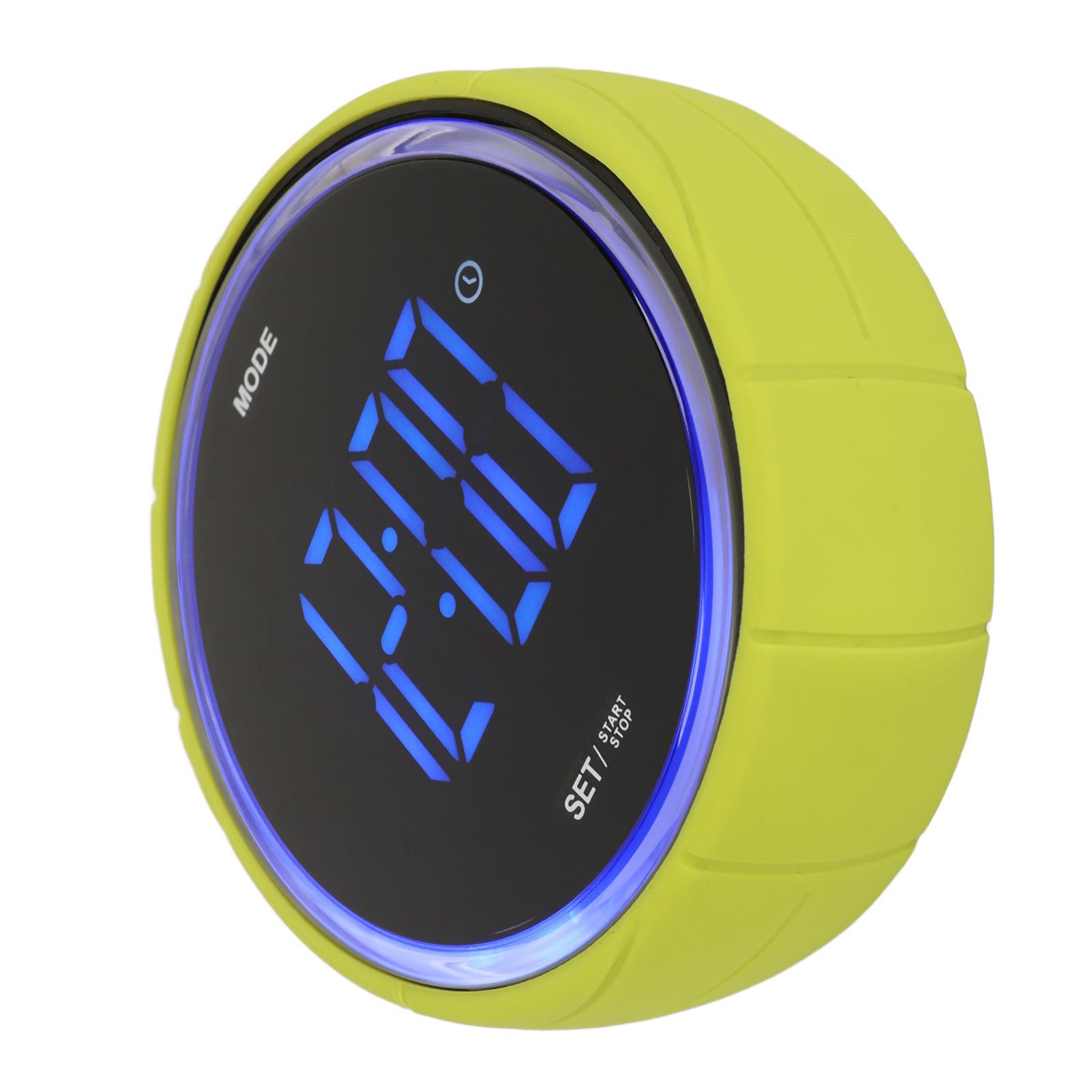 Multifunctional Timer Kitchen Baking Timer with Cool Ambient Light 1000MAH Rechargeable Student LED Large Screen Timer