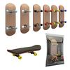 1 Set Maple Professional Finger Skateboards Adult Children Indoor Finger Sports Novel Finger Toys
