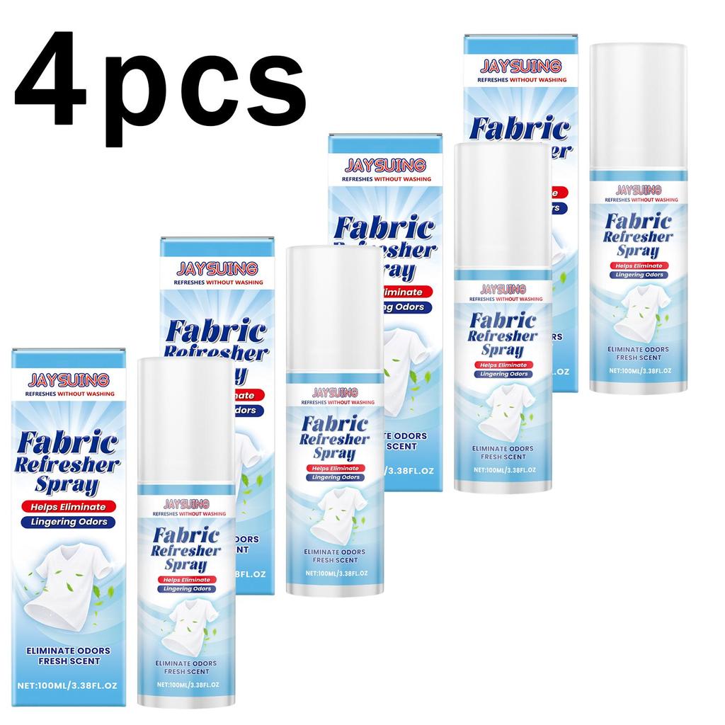 Jaysuing Fabric Refresher Spray, Portable Clothing Deodorant, Removes Clothing Odors, Clothing Deodorant, Removes Sweat Smell, Anti-Static Spray