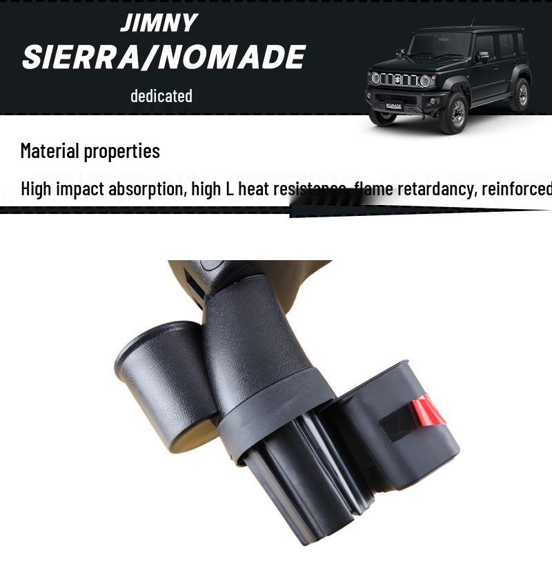 Boîte de rangement pour accoudoir facile à installer pour Suzuki Jimny