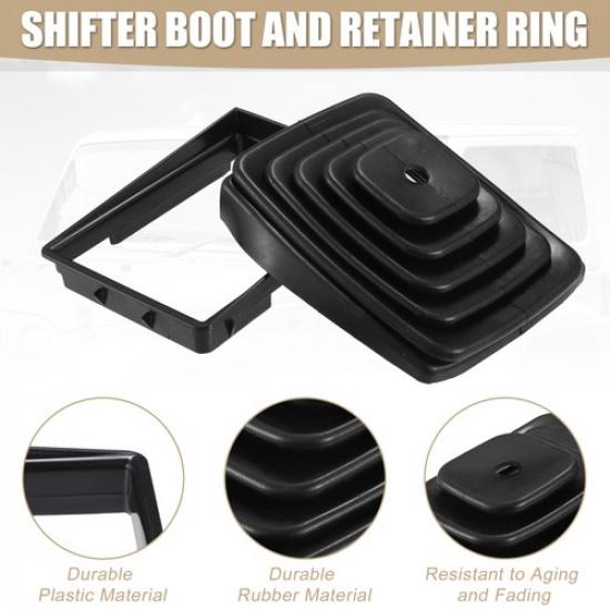 Schalthebelbalg und Halteblende Set für Jeep TJ Wrangler Nr. 5300005652078558