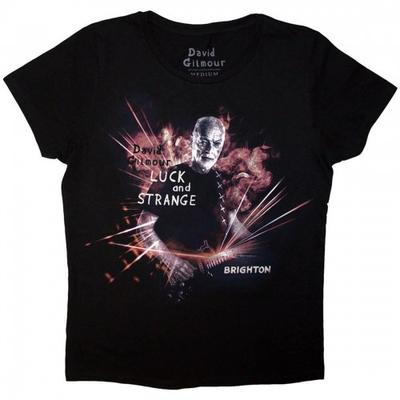 David Gilmour Damska/damska koszulka z nadrukiem Luck & Strange Brighton Back Print