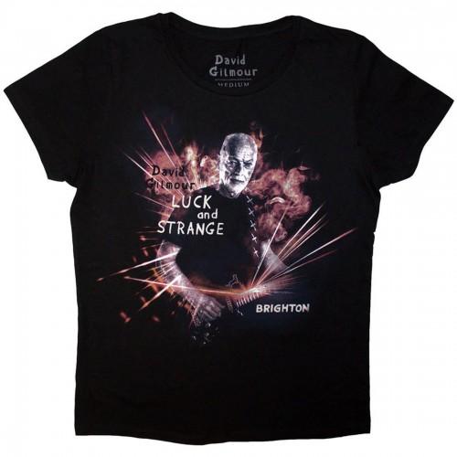 David Gilmour Womens/Ladies Luck & Strange Brighton Back Print T-Shirt