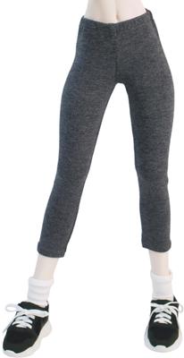 [Petite Marie] 13 DD Kompatibel 78 Länge Leggings, Dunkelgrau, Strumpfhose, Fitnesshose, Leggings, Alltagshose, Freizeithose, 60cm Puppe, BJD, Puppe