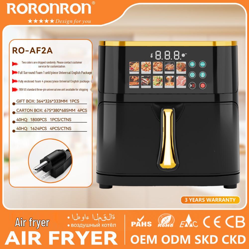 Electric Air Fryer Oven 13L - Large Capacity, Multifunctional, Visible Fryer for French Fries and More Household Cooking