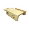 Wooden Bread Slicer With Crumb Tray Compact Wooden Bread Slicer Smooth Loaf Cutter For Sourdough, Cakes, And Toast