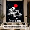 Custom Text Printed Tapestry IT Pennywise Pattern Large Wall Hanging Indoor Room Decor