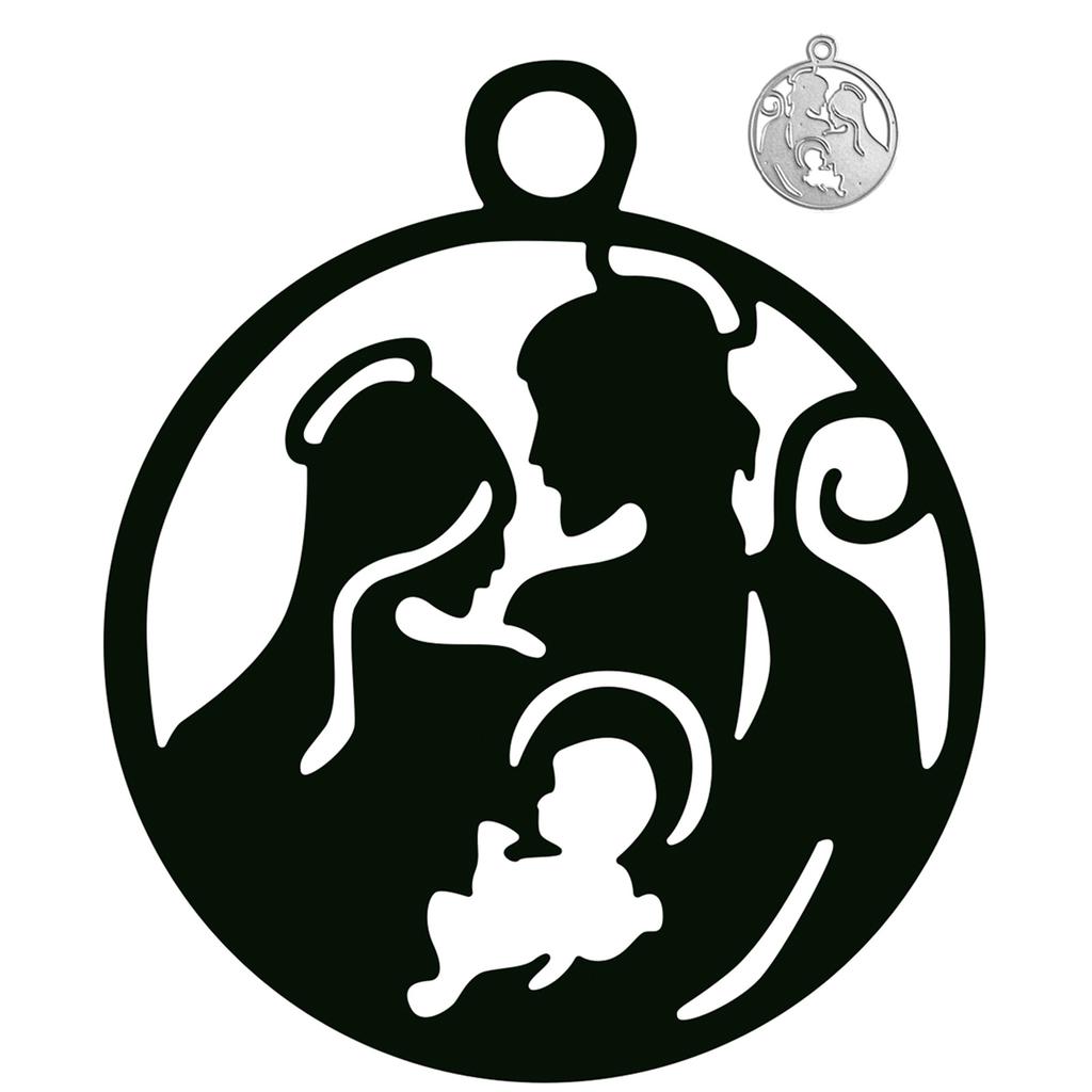 Christmas Pendant Metal Cutting Dies Stencils for DIY Scrapbooking Decorative Embossing Paper Cards Template Die Cuts