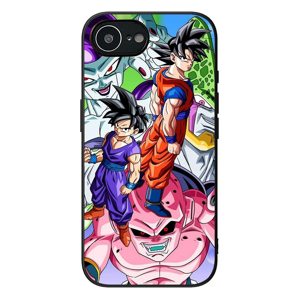 for Samsung Galaxy S25 S24 S22 S23 FE Ultra Plus A56 A05 A06 A15 A16 A55 S7 Edge Phone Case Majin Buu Dragons Son Gokus Balls