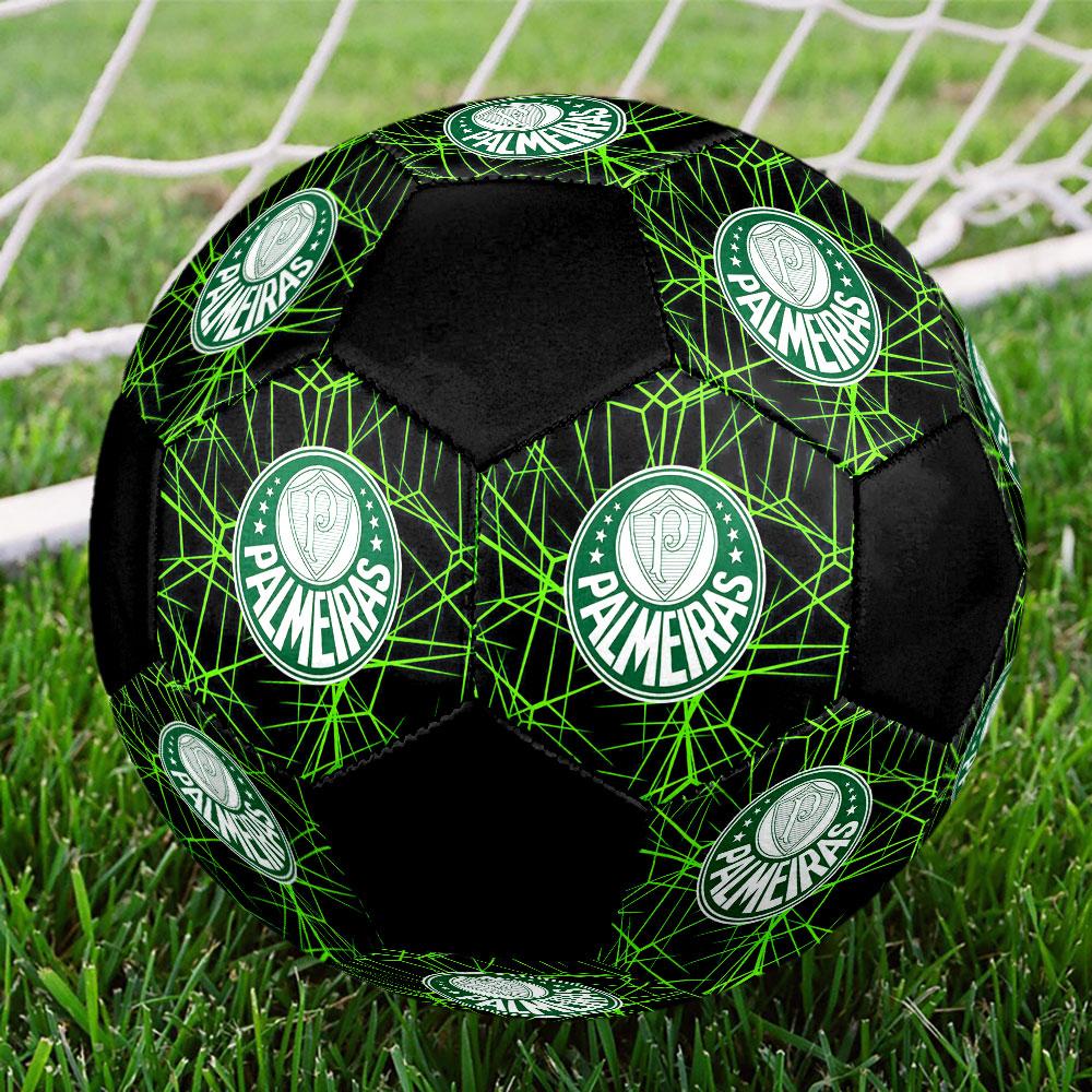 SE Palmeiras football club Pallone da Calcio Indoor Misura 5 Colorato Cucito a Macchina PVC Pronto per la Competizione Resistente Alta Rimbalzabilità