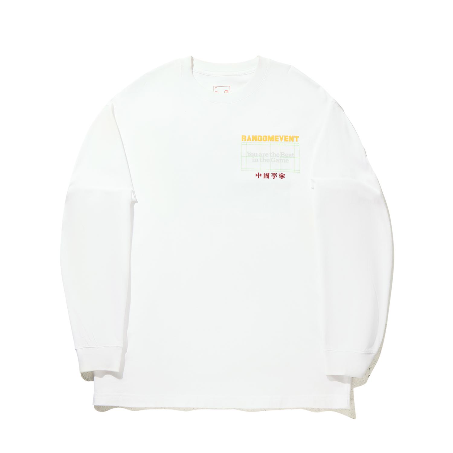 

Li Ning RDET Серия Коллабораций Treasure Повседневная Футболка с Длинным Рукавом Мужские Топы AHSVE75-1 XL