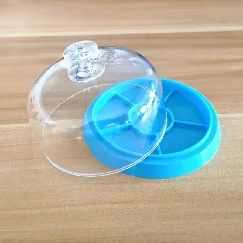 Staubschutzhülle für Uhren mit 6 Schlitzen und Ablage, Reparaturwerkzeug für Uhrwerke, Schmuckwerkzeuge, Ersatzschutz, Uhrmacher-Reparaturwerkzeug