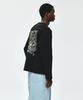 ZIOSONGZIO [Collection] Madrigal Artwork Long Sleeve Black Bi2Ts211Bk