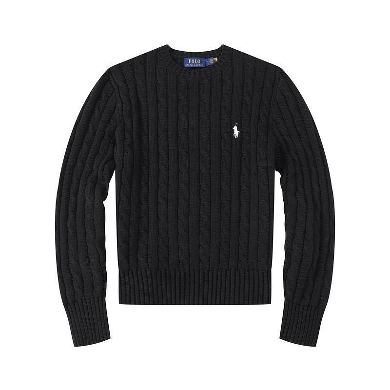 ZYLLO Damski Sweter Dzianinowy z Długim Rękawem, Okrągłym Dekoltem, w Stylu 'Lazy', Jesień Zima, Nowy Styl, Haftowany, Top z Wyższej Półki