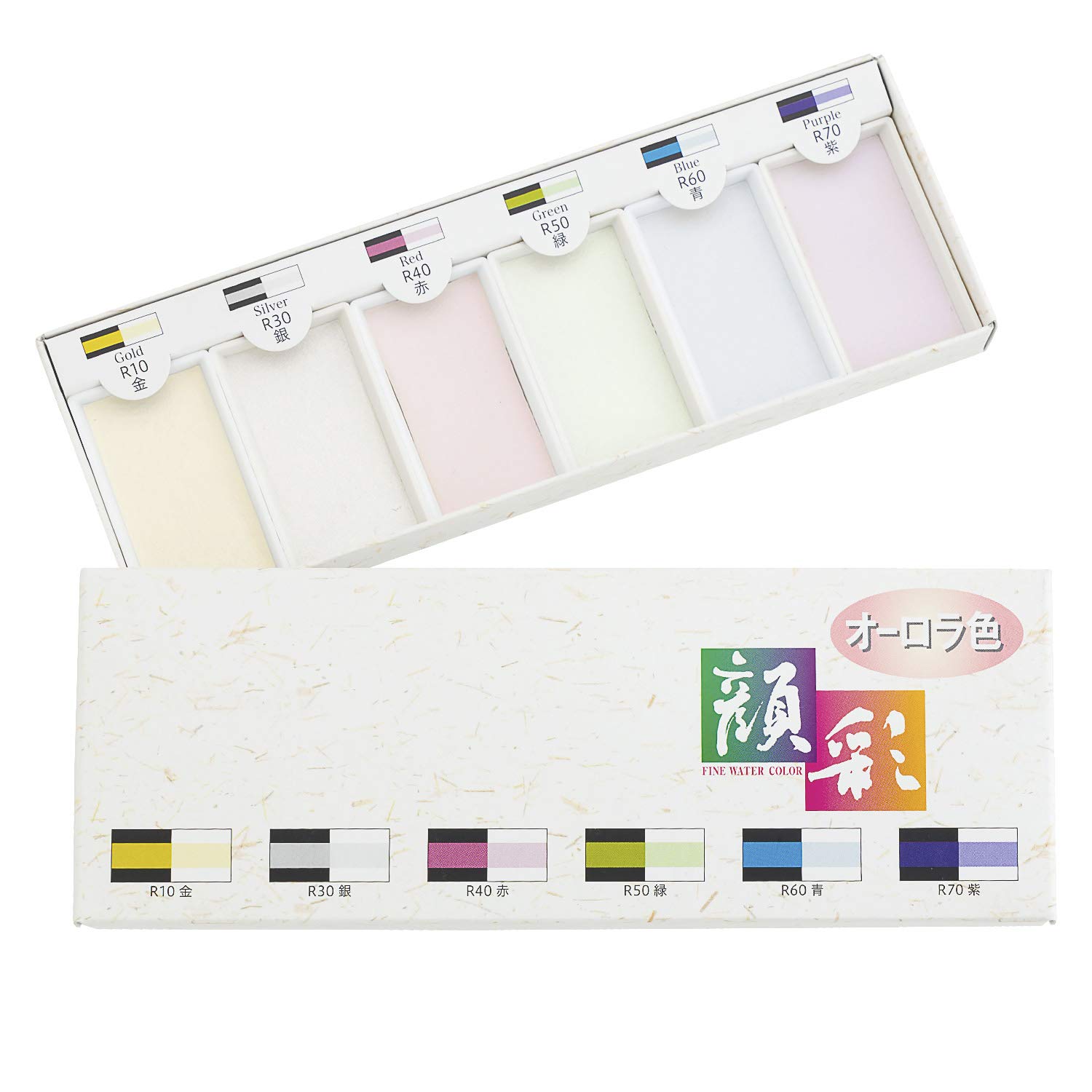 

Bokuundo Paint Kansai Aurora 6 цветов 15501