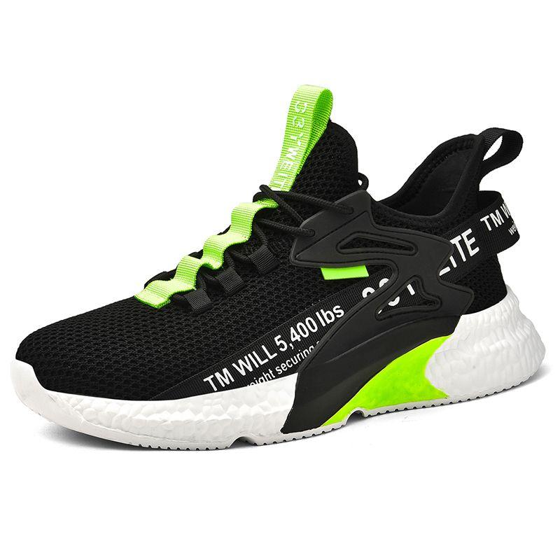 Men's Sneakers Shoes Light Casual Fashion Running Elastic Leisure Outdoor Mesh Summer Sports Tennis Man Walking